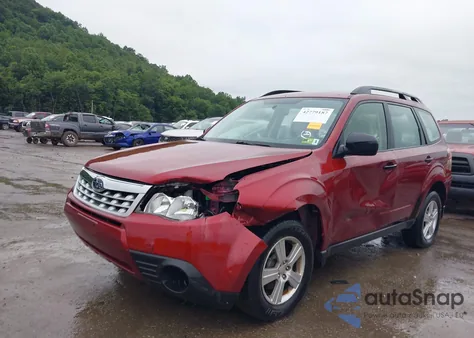 2012 Subaru Forester 2.5X из США, поврежденный, VIN JF2SHBBC1CH450512